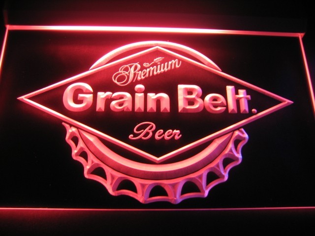 Grain Belt Logo Bar neon Light Sign